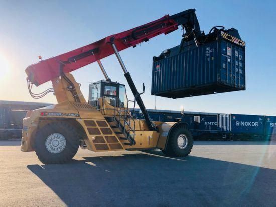 Construction Applicable Industries Kalmar Container Reach Stacker 45 Ton Srsc45h1