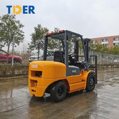 Chinese Engine Tder 3 5 Truck 4 Ton Diesel Forklift