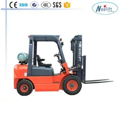 Import Japanese Engine 2t/2.5t/3t/3.5t 3-6m Mast Height Gasoline &amp; LPG Gas Dual Fuel Forklift Trucks