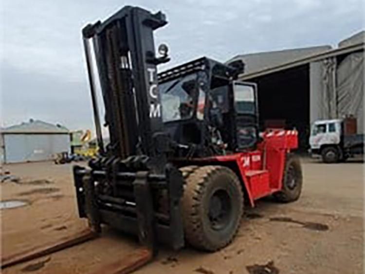 Japanese Used Tcm16 Ton Forklift Good Performance Japanese Isuzu Engine Diesel Second Hand Forklift on Sale