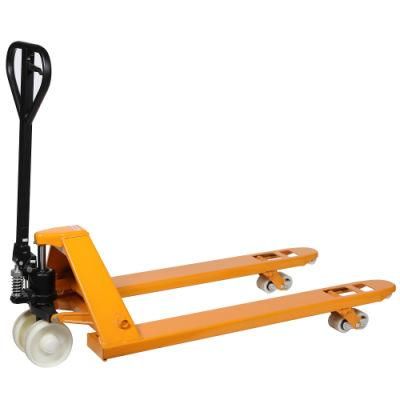 2t 3t 5t Manual Pallet Truck with Rubber Wheel PU Wheel Nylon Wheel