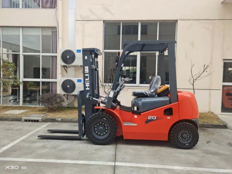 Heli 2 Tons Diesel Forklift Cpcd20 with EPA Engine