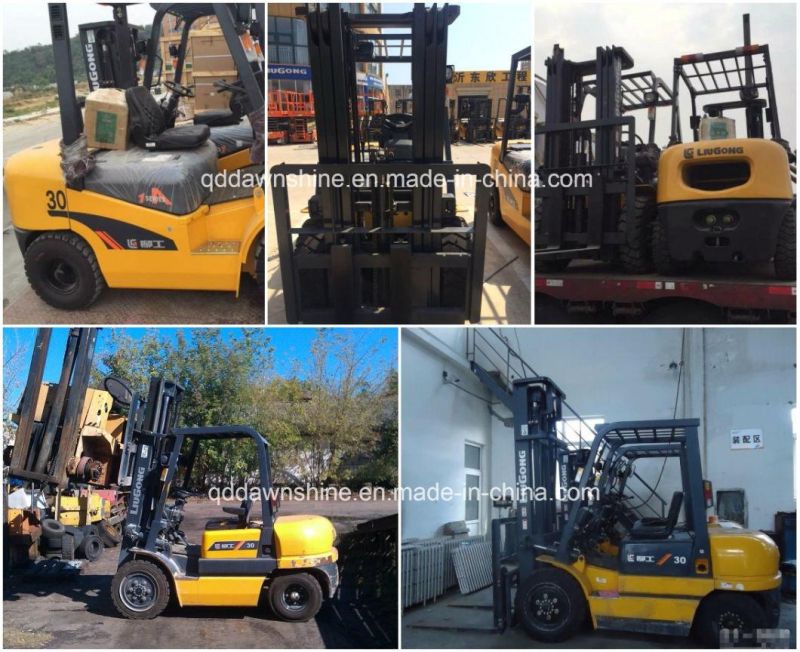 Cpcd30 Top Brand Liugong 3 Ton Diesel Forklift Truck Price