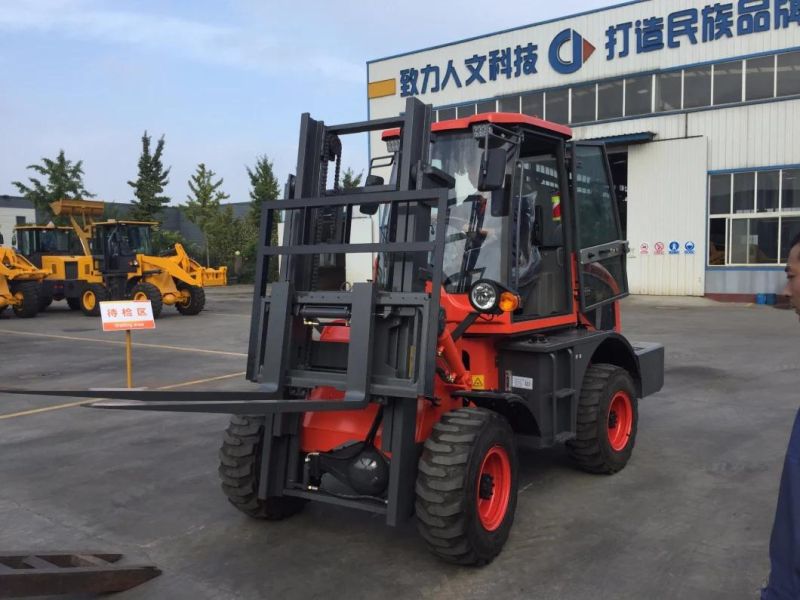 3 Ton Eougem Terrain Forklift for Sale