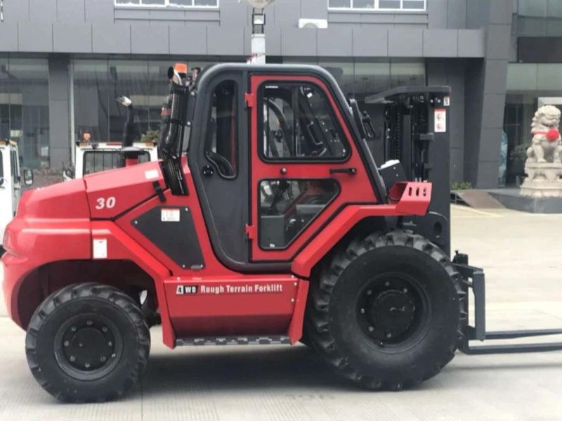 4 Wd 4 Wheel Driving Diesel Forklift