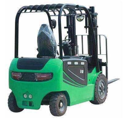AC Motor Cast Iron Counterweight 3ton Electric Forklift for Sale