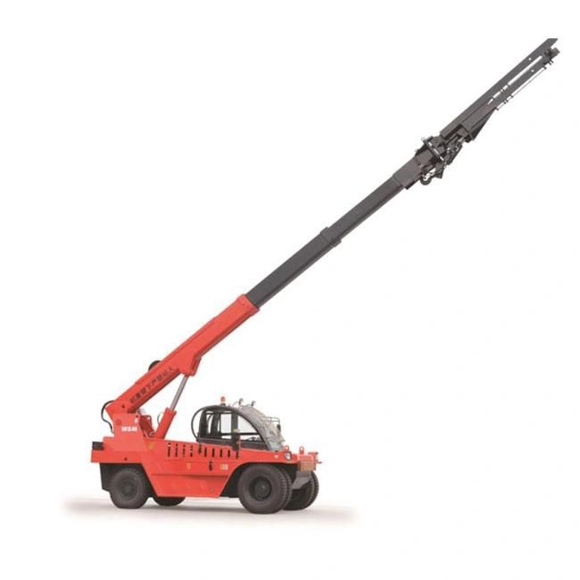 China New Mafal Telehandler Telescopic Forklift Handler with Clamp Attachment