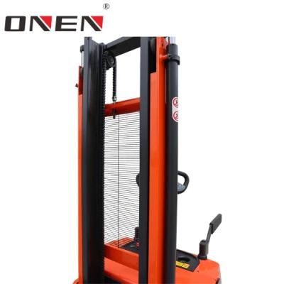 Safety Enduring 1500-2000kg Warehouse Industrial Electric High Reach Battery Forklift with ISO14001/9001 TUV GS CE Tested