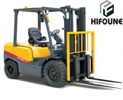 New Chinese Brand 3 Ton Diesel Hydraulic Forklift Factory