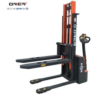 Walkie 1600-3500mm Onen Iron and Plastic Film Pallet Lifter Electric Stacker