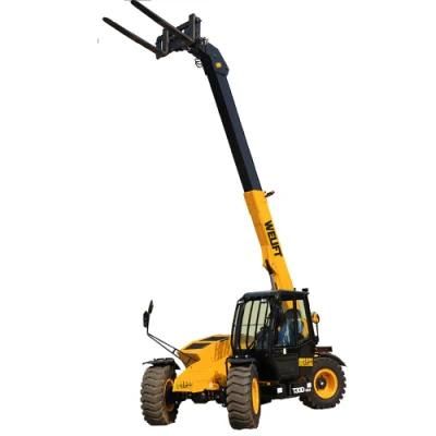 Welift Telescopic Forklift 3000kg Telehandler 6800mm Lifting Height Rough Terrain Telescopic Handler Agricultural Wheel Loader for Sale