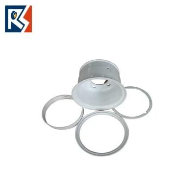 Forklift Industrial Steel Wheels Rim Lock Ring Type