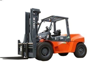 Heli Hot Sale CE Approved10ton Forklift Cpd100