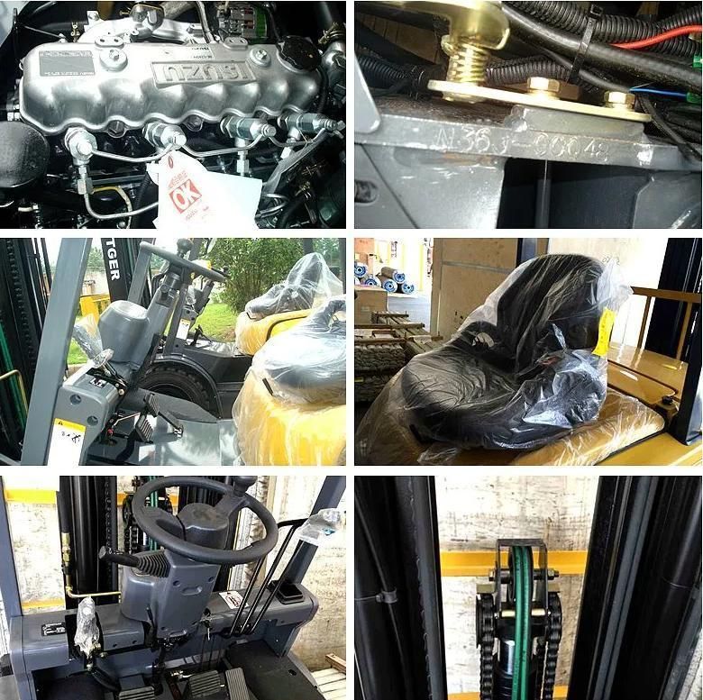 Hot Sale Diesel Engine Mini New Design4 Wheels Forklift Truck