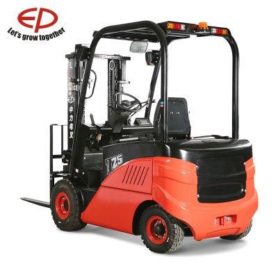 2.0t 8 Hours Operation Counterbalanced Four Wheel Electric Forklift Truck