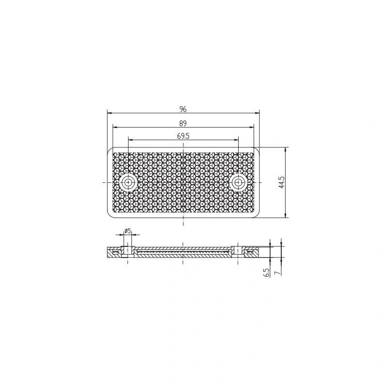 Forklift Parts Forklift Retro-Reflection Device Bfp18047