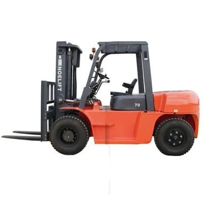 German Quality Triple Mast 4.5meters 5.0t Diesel Forklift