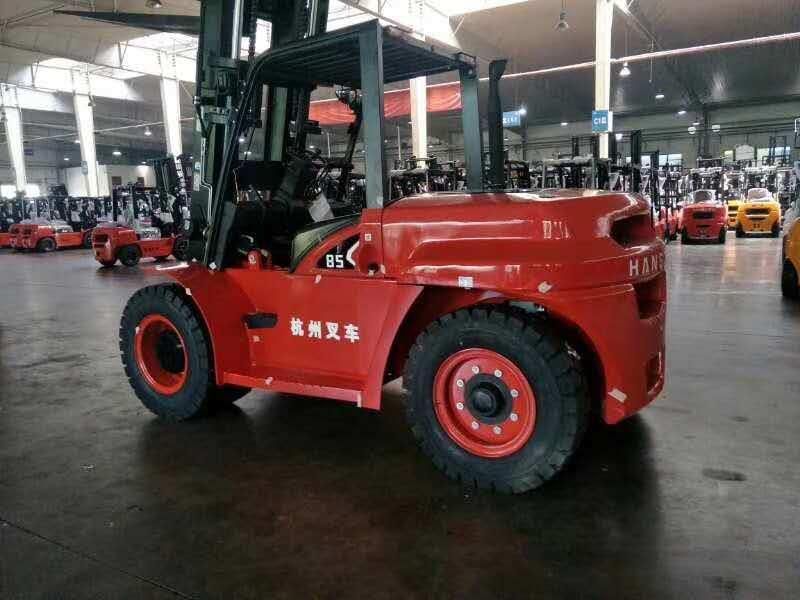 China Hangcha 5ton Cheap Price 4WD Rough Terrain Forklift with 4meters Mast