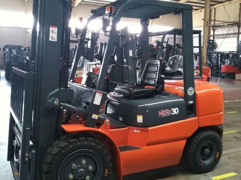 Cheap Price Heli Cpcd30 3ton Diesel Forklift with Side Shift