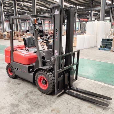 3000kg Diesel Forklift Trucks with 2 Stage 3m Price