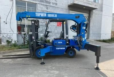 3.5t 3000kg Small Hydraulic Forklift Crane