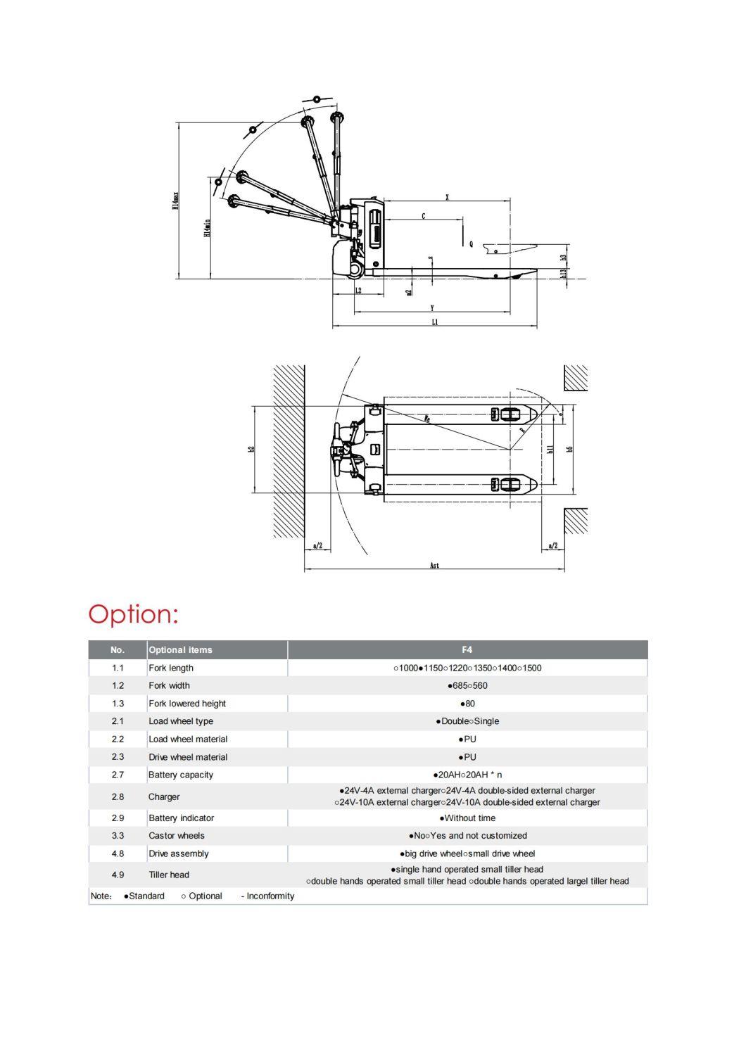 Convertible Walkie Electric Pallet Truck