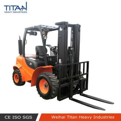 Cheap 2.5t Drive Wheel Gas Forklift / Diesel Forklift