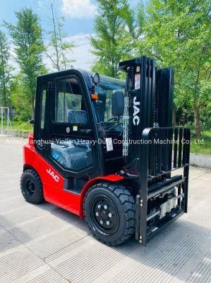 JAC 3.5 Ton Diesel Forklift / Fork Positioner / Cpcd35j / 3500kg