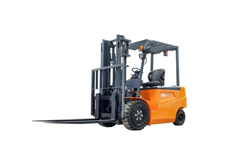 3.5t 3m Four Wheel Electric Truck Counterbalanced Hydraulic Forklift Sitting Driving Style