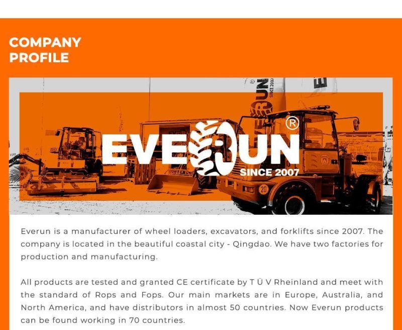 New Everun CE Battery Forklift Eref10f