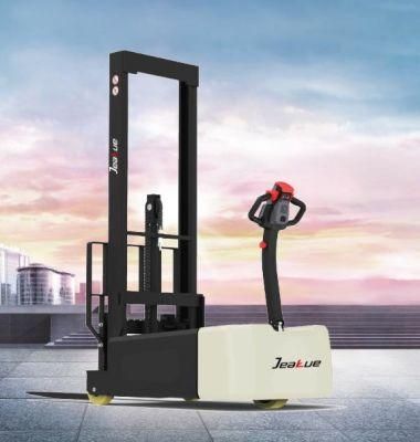 Material Handling Equipment Battery Powered Pallet Stacker Electric Counterbalance Stacker 1.0ton