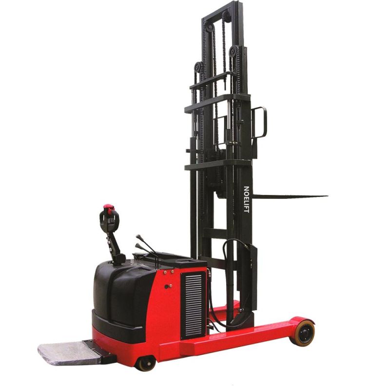 1.5ton 2ton 5.5m Narrow Aisle Electric Reach Stacker Suitable for Drive-in Racks