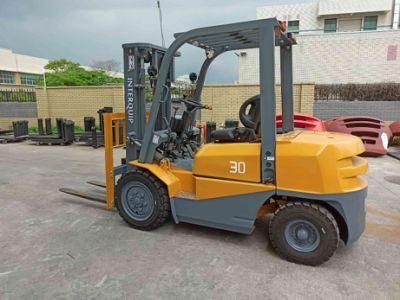 New Counterbalanced 3 Ton Diesel Forklift Truck