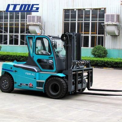Electric Forklift 4 Wheel Chinese Electric Hydraulic Forklift 8 Ton Electric Wheel Forklift