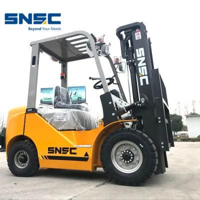 New 2.5ton Diesel Container Forklift for Sale