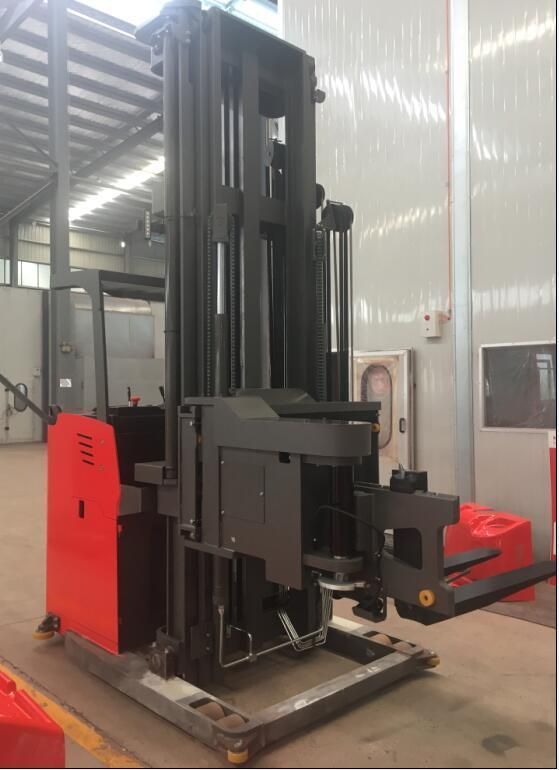 1500 Kg 7500 mm Vna Forklift 3 Way Electric Stacker