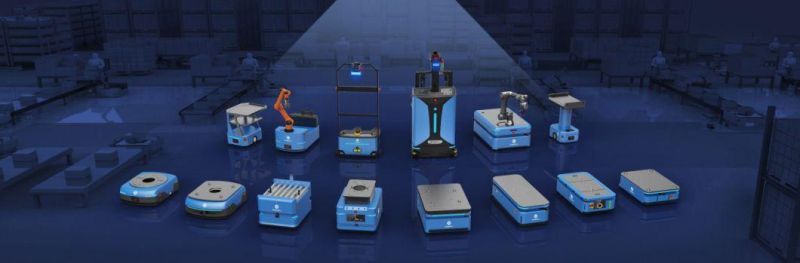 Wellwit Automated Forklift Truck with Lidar Slam Navigation 3D Obstacle Avoidance