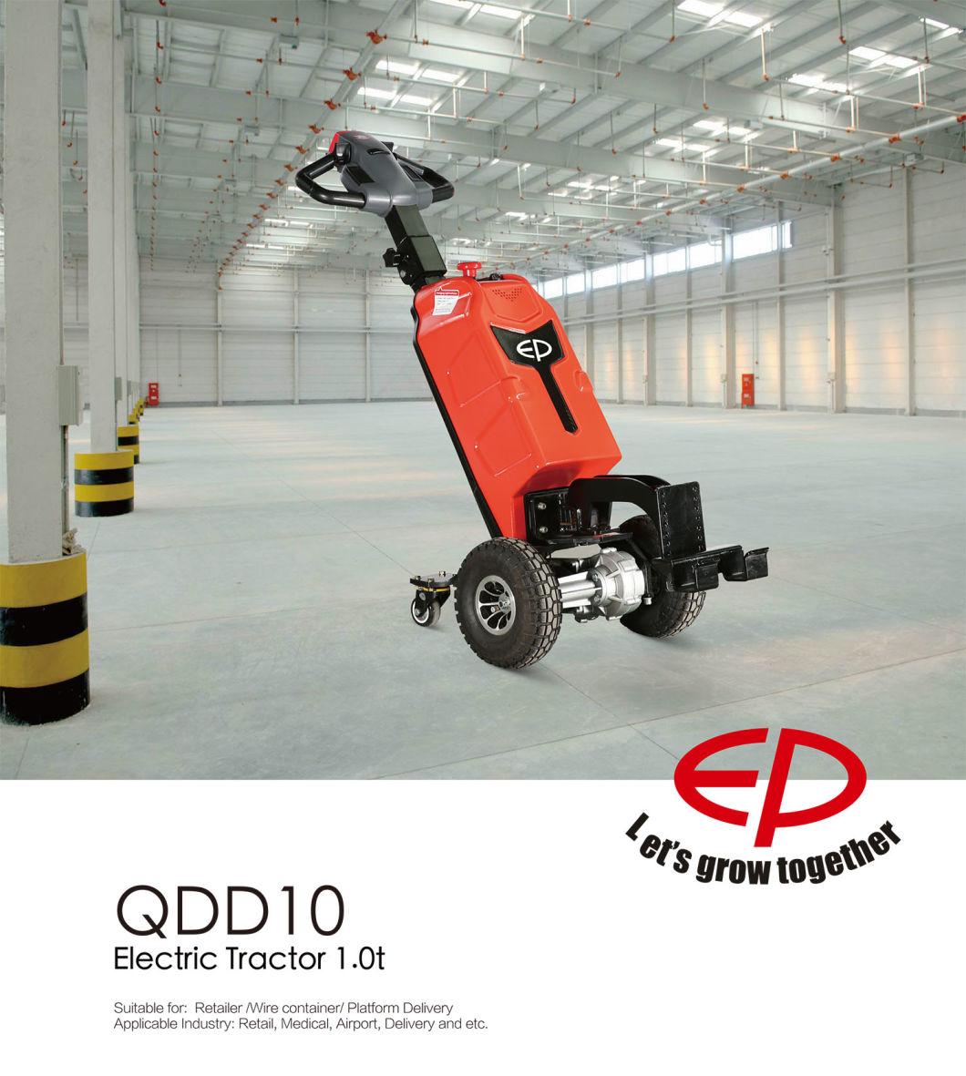 1.0 Ton Electric Tractor for Retailer/Wire Container/Platform Delivery