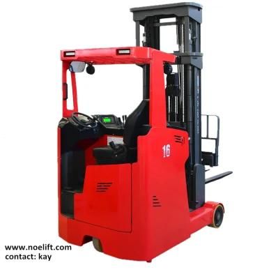 Lifting Equipment Sit on Electric Reach Truck Forklift Price