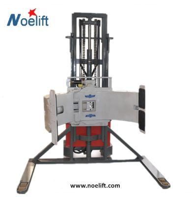 Electric Straddle Stacker 2000kg with Paper Roll Clamps