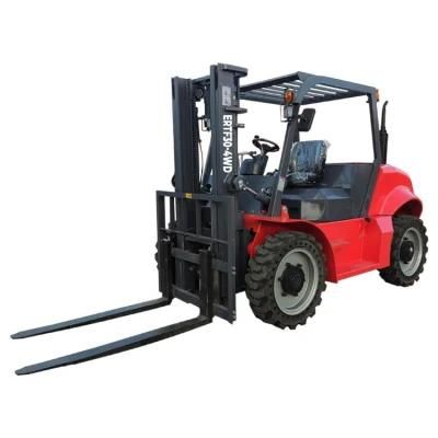 Everun CE 3.5t Ertf35-4WD Garden Agriculture Smart Brand New Small Diesel Chinese Multi Directional Import Forklift Mini