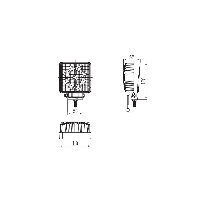 Forklift Parts Forklift Lamp Bfp18005