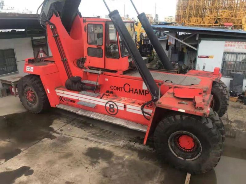 Original Secondhand Sweden Kalmar Container Heavy Forklift 45ton/ 50t Reach Stacker Forklift/Used Kalmar 45t Container Stacker