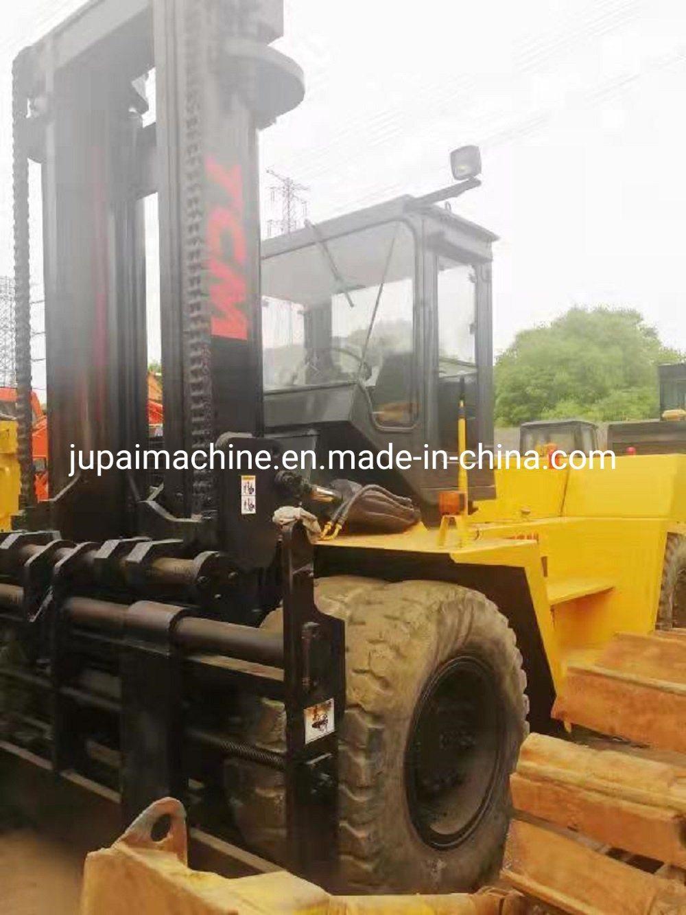 Low Price Good Quality Tcm 20 Ton Second-Hand Diesel Forklift Lifting Equipment Transport Forklift Fast Delivery