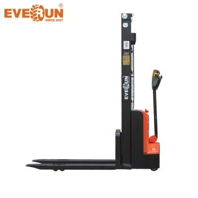 EVERUN ERES1525JB 1.5ton Agricultural Machinery outdoor portable mini small electric pallet stacker