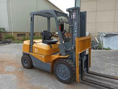 Automatic Transmission 3 Ton Diesel Forklift Truck with Side Shift