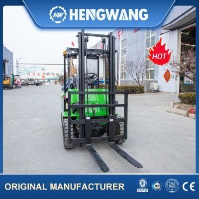Four-Wheeled New Energy 4X4 3 Ton Truck Small Forklift Electric