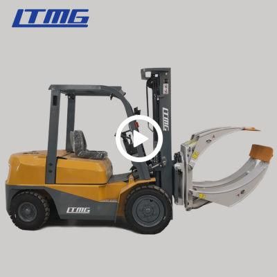Ltmg Forklift Attachment 3ton 3.5ton 4ton 5ton 6ton Diesel Forklift with Paper Roll Clamp