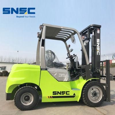 Snsc 3.5ton Diesel Forklift to El Salvador