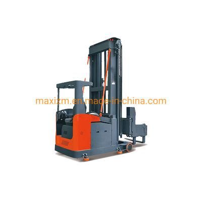 Heli 1.5t Electric Three Way Pallet Stacker Vna Narrow Aisle Forklift Opd15